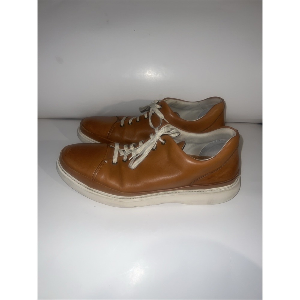 Mens Causal Leather Samuel Hubbard Fast Shoes Size 13 Vibram Sole Casual Sneaker - Picture 3 of 5